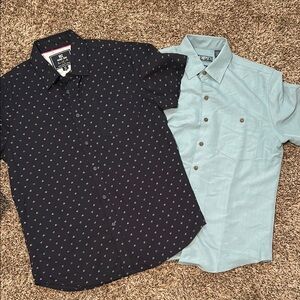 Men's Short Sleeve Buttons Ups. BUNDLE